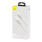USB-kaabel USB-C Baseus Cafule jaoks, 66W, 2m (valge)