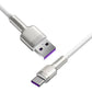 USB-kaabel USB-C Baseus Cafule jaoks, 66W, 1m (valge)