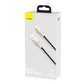 USB-kaabel USB-C Baseus Cafule jaoks, 66W, 1m (must)