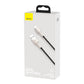 USB-kabel til USB-C Baseus Cafule, 66W, 0,25 m (sort)
