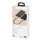 USB-kabel til USB-C Baseus Cafule, 66W, 0,25 m (sort)