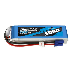 Gens Ace 5000mAh 14.8V 45C 4S1P batteri