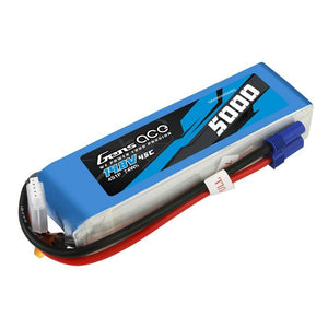 Gens Ace 5000mAh 14.8V 45C 4S1P batteri