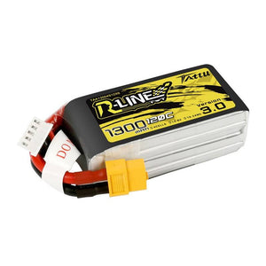 Tattu R-Line Version 3.0 1300mAh 14.8V 120C 4S1P XT60-batteri