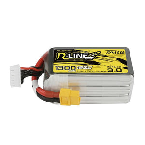 Tattu R-Line Version 3.0 1300mAh 22.2V 120C 6S1P XT60-batteri