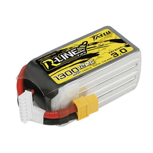 Tattu R-Line Version 3.0 1300mAh 22.2V 120C 6S1P XT60-batteri