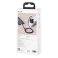 USB-C kaabel Lightning Baseus Cafule jaoks, PD, 20W, 1m (lilla)
