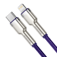 USB-C kaabel Lightning Baseus Cafule jaoks, PD, 20W, 1m (lilla)