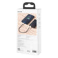 USB-C kaabel Lightning Baseus Cafule jaoks, PD, 20W, 0,25m (must)