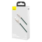 USB-kabel för Lightning Baseus Cafule, 2,4A, 1m (grön)