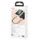 USB-kaabel Lightning Baseus Cafule jaoks, 2,4A, 0,25m (must)