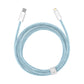 USB-C kaabel Lightning Baseus Dynamic seeriale, 20W, 2m (sinine)