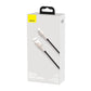 USB-kaabel USB-C Baseus Cafule jaoks, 66W, 2m (must)