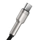 USB-kaabel USB-C Baseus Cafule jaoks, 66W, 2m (must)