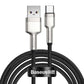 USB-kaabel USB-C Baseus Cafule jaoks, 66W, 2m (must)