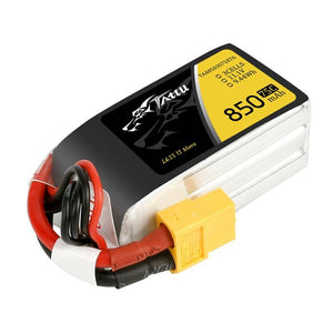 Batteri Tattu 850mAh 11.1V 75C 3S1P Kontakt XT60