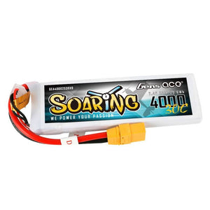 Batteri Gens Ace Soaring 4000mAh 7.4V 30C 2S1P XT90