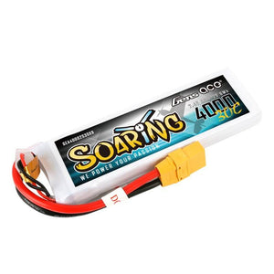 Batteri Gens Ace Soaring 4000mAh 7.4V 30C 2S1P XT90