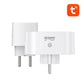 Gosund SP211 dual WiFi smart socket, 2 pieces 3500W (two-pack) Tuya