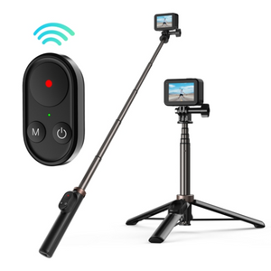 Teleskoopiline selfie-kepp nutitelefonide ja GoPro kaamerate jaoks BT kaugjuhtimispuldiga (TE-RCSS-001)