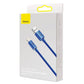 Baseus Crystal Shine cable USB to Lightning, 2.4A, 2m (blue)