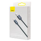 Baseus Crystal Shine kaabel USB-st Lightning-ini, 2.4A, 2m (must)