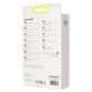 Baseus Crystal Shine kaabel USB-st Lightning-ini, 2.4A, 2m (must)