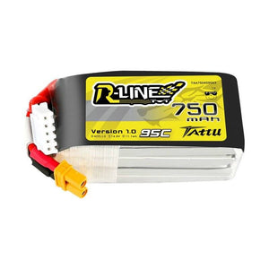 Batteri Tattu R-Line 750mAh 14.8V 95C 4S1P JST-XHR