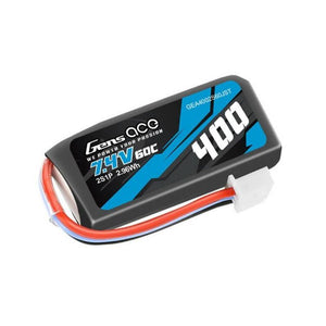 Batteri Gens Ace 400mAh 7.4V 60C 2S1P JST