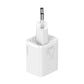 Seinälaturi Baseus Super Si Quick Charger 1C 25W (valkoinen)