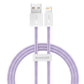 Baseus Dynamic kaabel USB-st Lightning-ini, 2.4A, 1m (lilla)
