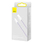 Baseus Dynamic kaabel USB-st Lightning-ini, 2.4A, 1m (lilla)