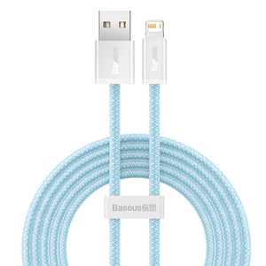 Baseus Dynamic kaabel USB-st Lightningusse, 2.4A, 1m (sinine)