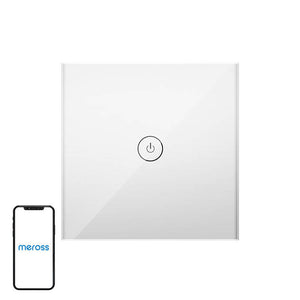 Išmanusis Wi-Fi dviejų kanalų sieninis jungiklis Meross MSS550 EU (HomeKit)