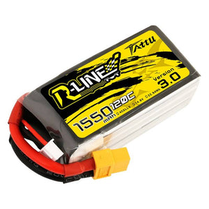 Batteri Tattu R-Line Version 3.0 1550mAh 14,8V 120C 4S1P XT60