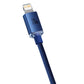 Baseus Crystal kaabel USB-C kuni Lightning, 20W, 1,2m (sinine)