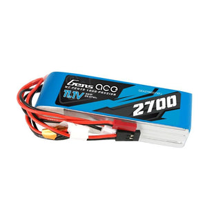 Batteri Gens Ace 2700mAh 11,1V TX 3S1P Futaba/JST-XHR/JST-SYP