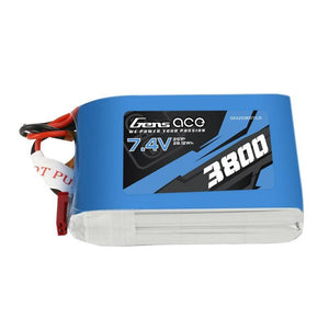Batteri Gens Ace 3800mAh 7.4V 1C 2S1P för Taranis Q X7