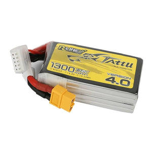 Batteri Tattu R-Line Version 4.0 1300mAh 14,8V 130C 4S1P XT60