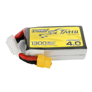 Batteri Tattu R-Line Version 4.0 1300mAh 14,8V 130C 4S1P XT60