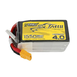 Batteri Tattu R-Line 4.0 1550mAh 22.2V 130C 6S1P XT60