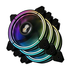 Computer Fan set ARGB Darkflash CF11 Pro 3in1 120x120 (black)