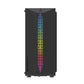Darkflash DK151 LED computer case (black) + 3 RGB fans