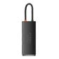 Hub 6w1 Baseus Lite Series USB-C til 2x USB 3.0 + USB-C PD + HDMI + SD/TF (sort)