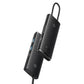 Hub 6w1 Baseus Lite Series USB-C til 2x USB 3.0 + USB-C PD + HDMI + SD/TF (sort)