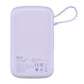 Powerbank Baseus Qpow Pro with Lightning cable, USB-C, USB, 10000mAh, 20W (purple)