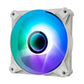 Computer fan set ARGB Darkflash INF8 3in1 120x120 (white)