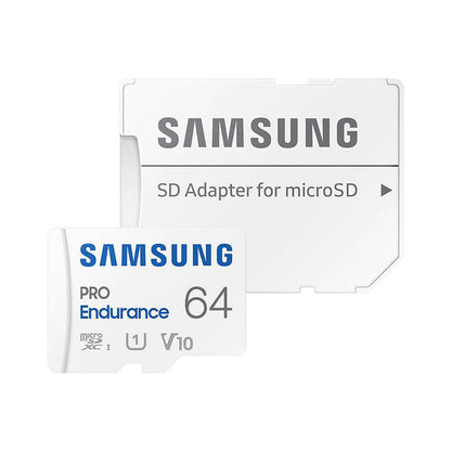 Minneskort Samsung Pro Endurance 64GB + adapter (MB-MJ64KA/EU)
