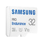 Minneskort Samsung Pro Endurance 32GB + adapter (MB-MJ32KA/EU)