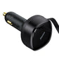 Bil-laddare Baseus Enjoyment med kabel USB-C + Lightning 3A, 30W (Svart)